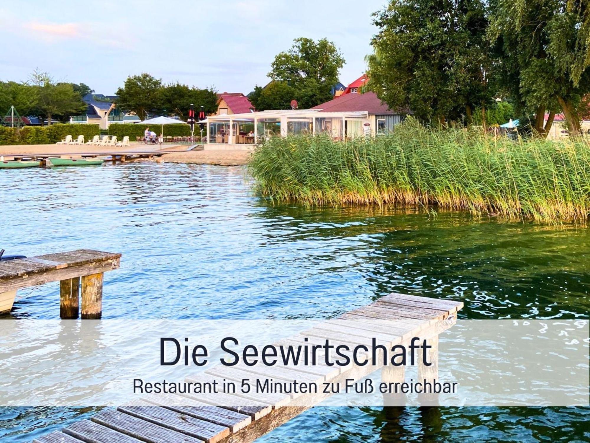 Strandhaus Mathea - Ruhige Lage Direkt Am Fleesensee - Parkplatz, Kamin, Sauna - Familienfreundlich Unter Göhren Eksteriør bilde