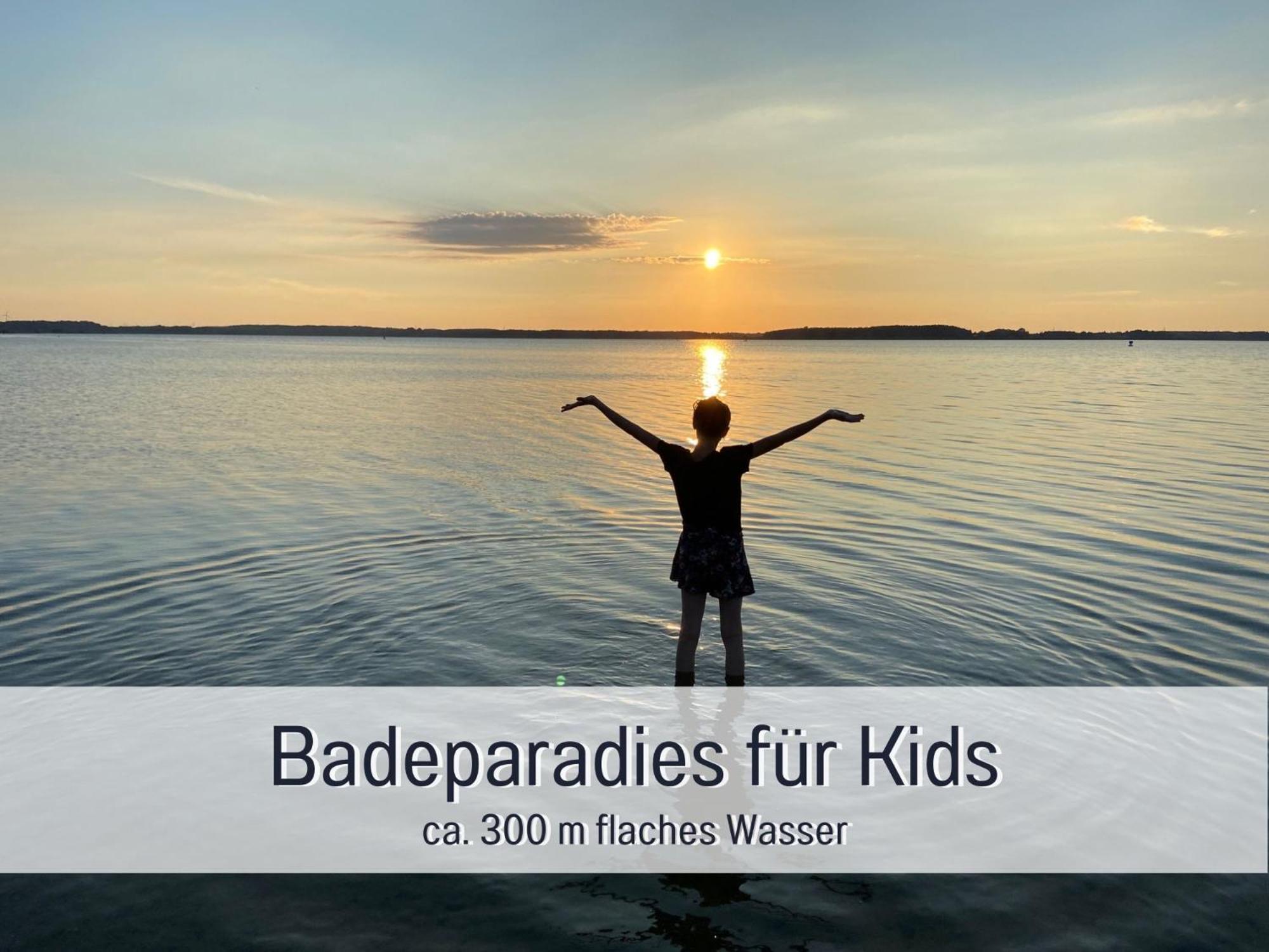 Strandhaus Mathea - Ruhige Lage Direkt Am Fleesensee - Parkplatz, Kamin, Sauna - Familienfreundlich Unter Göhren Eksteriør bilde