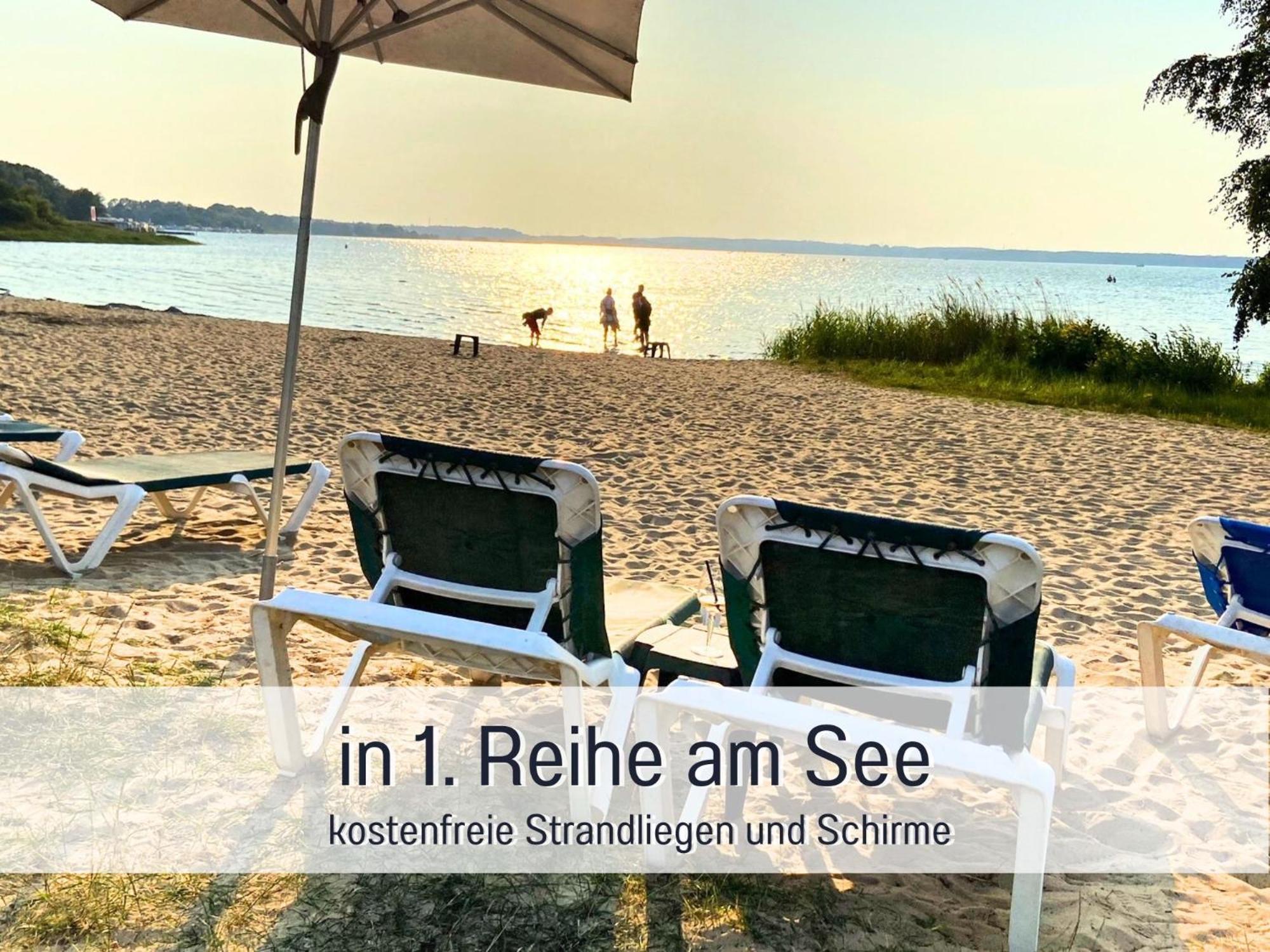 Strandhaus Mathea - Ruhige Lage Direkt Am Fleesensee - Parkplatz, Kamin, Sauna - Familienfreundlich Unter Göhren Eksteriør bilde