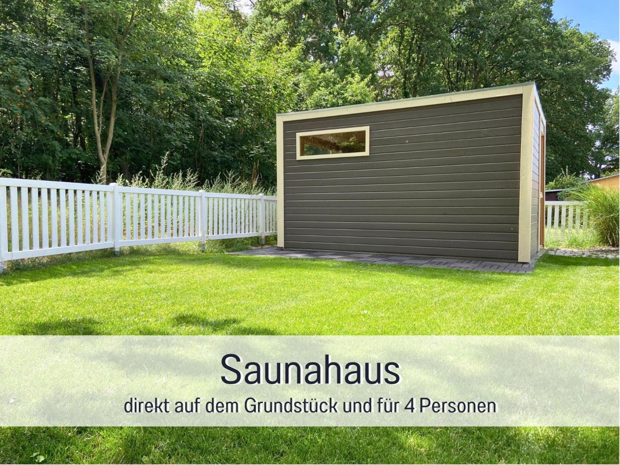 Strandhaus Mathea - Ruhige Lage Direkt Am Fleesensee - Parkplatz, Kamin, Sauna - Familienfreundlich Unter Göhren Eksteriør bilde